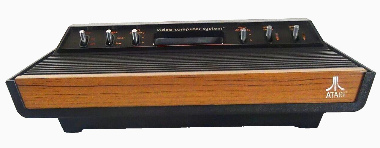 VINTAGE ATARI COMPUTER VIDEO SYSTEM MODEL CX-2600U