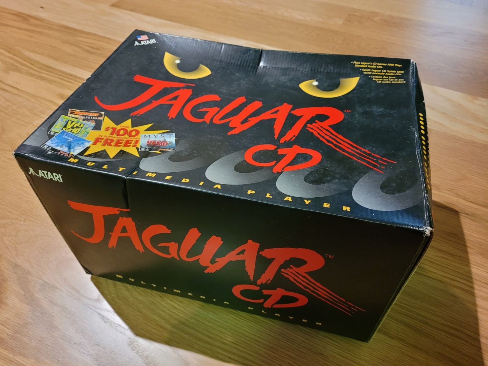 Atari Jaguar CD Console System Tested