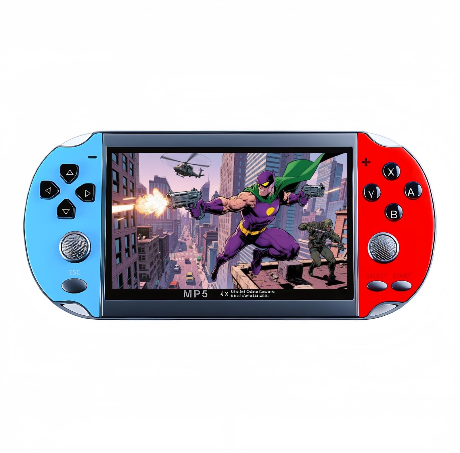 JXD Colorful Retro Video Game Console 4.3 inch Sreen 8GB Built-in 4000 Games …