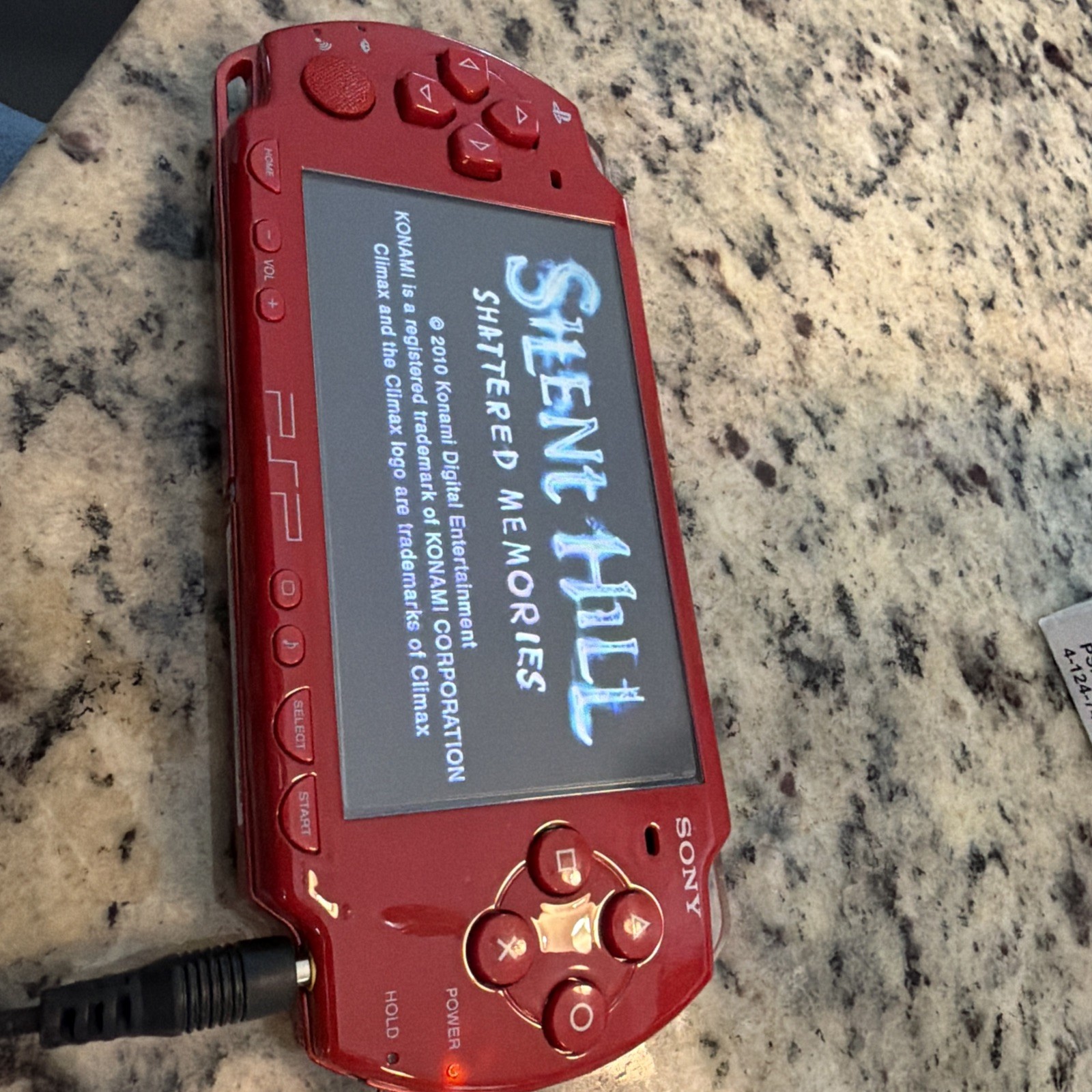 Sony PSP-2000 Launch Edition Radiant Red Handheld System Games Great Screen #10