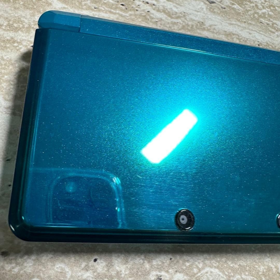 Nintendo 3DS Aqua Blue Console Boxed Complete Set 6571