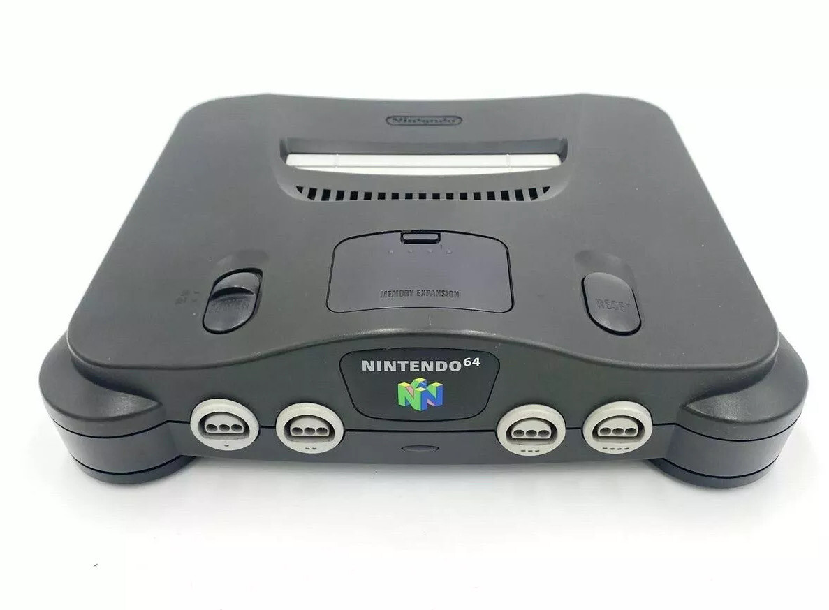 N64 Nintendo 64 Console “Region Free” N64 Console+UP TO 4 NEW CONTROLLERS +Cords
