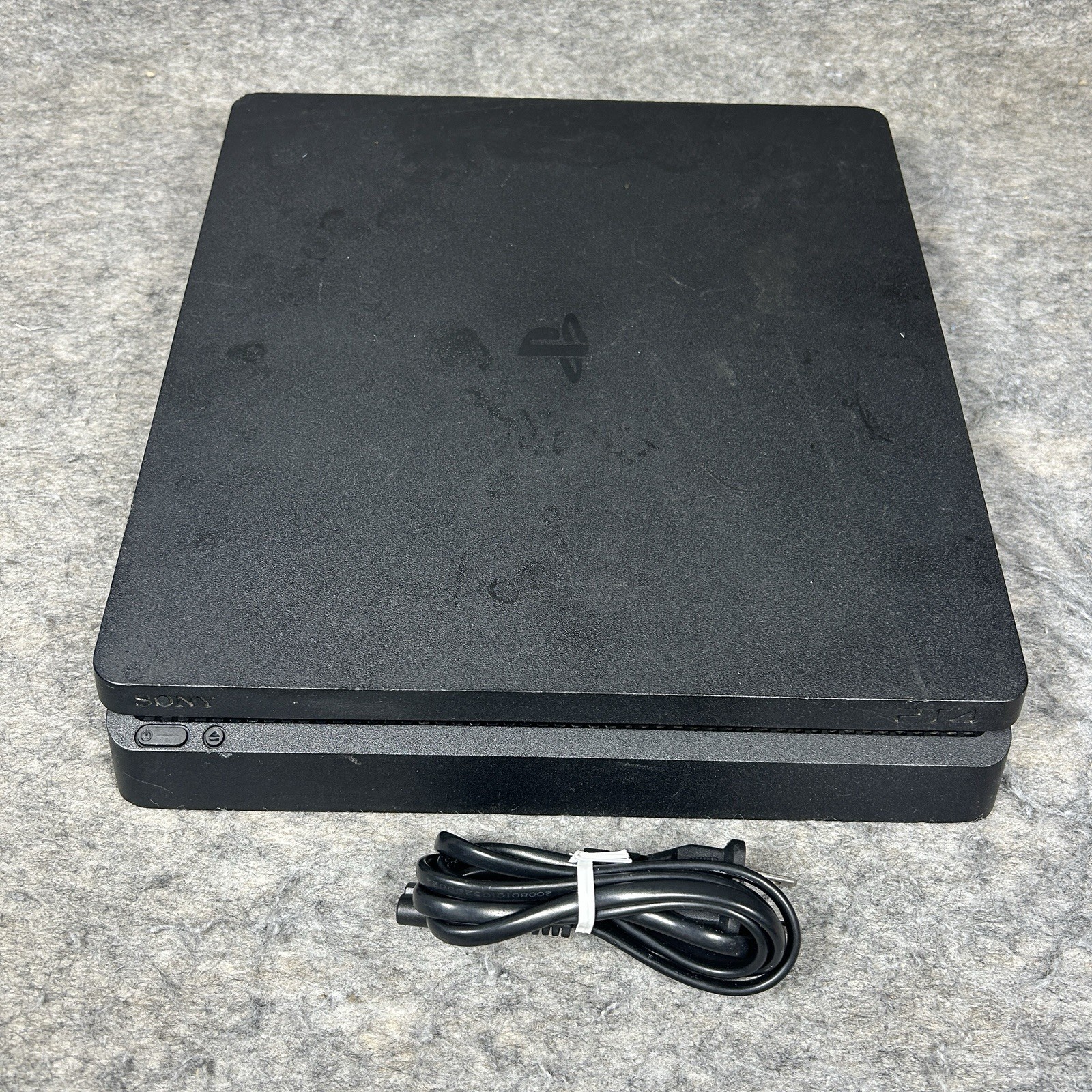 Sony PlayStation 4 Slim 500GB Console Only CUH-2215A W/ Cords