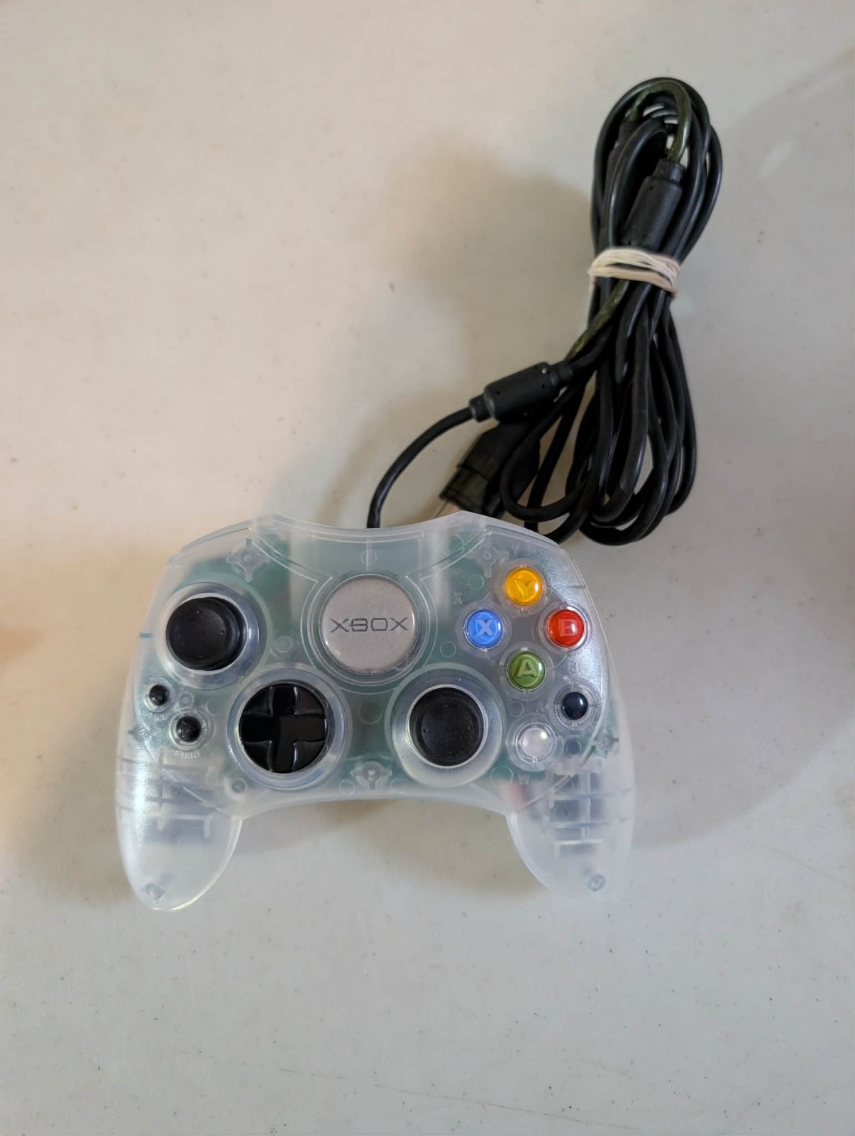 Microsoft Xbox Crystal Limited Edition Translucent Console + 1 CONTROLLER