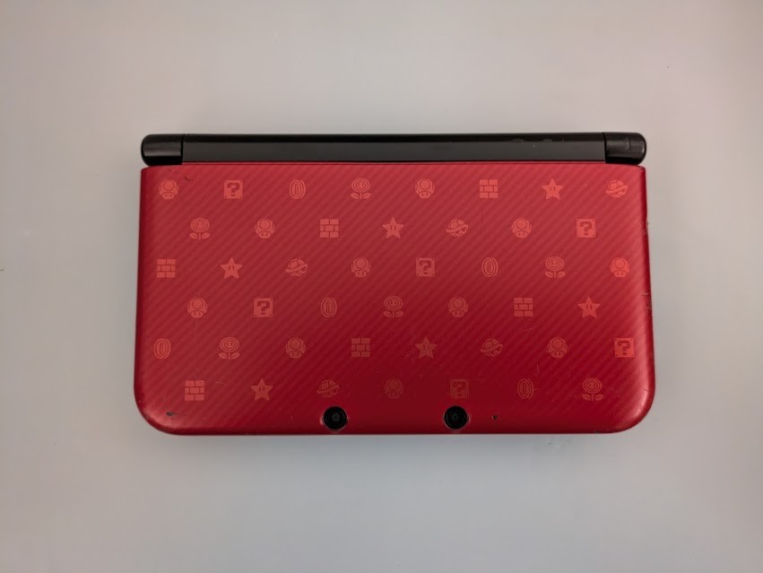 New Super Mario 2 3DS LL Console, JPN SPEC, For Repair/Parts, Ships FAST [E675]