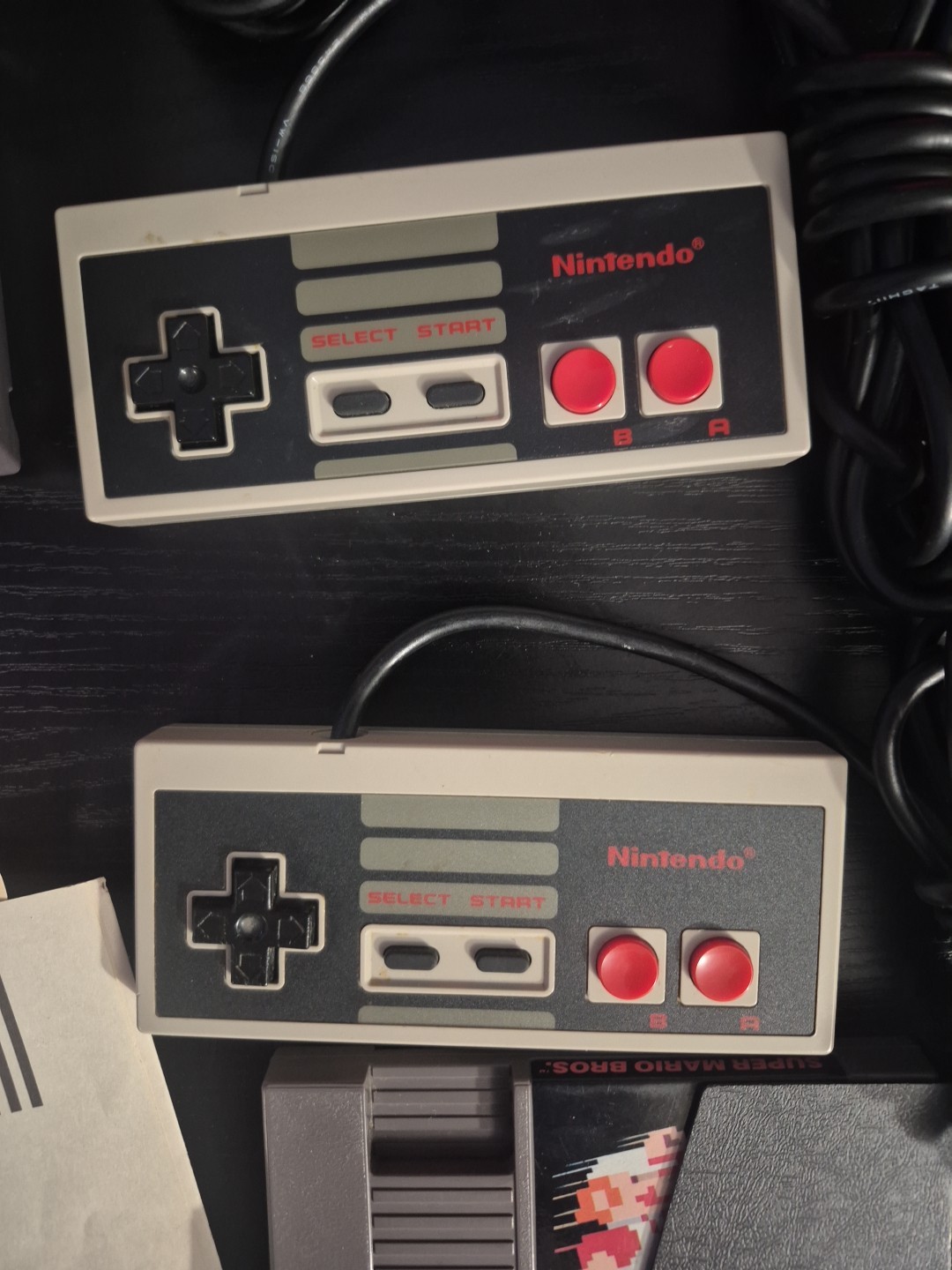 NES Nintendo Control Deck Console CIB with super Mario bros 5 screw version