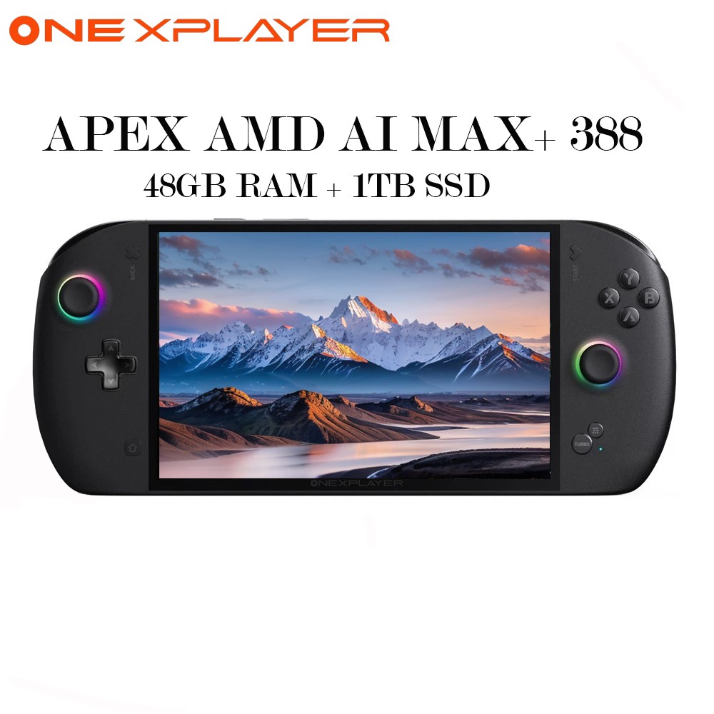 OneXPlayer Onexfly Apex AI MAX+ 388 8″ Handheld Gaming PC Standard Version