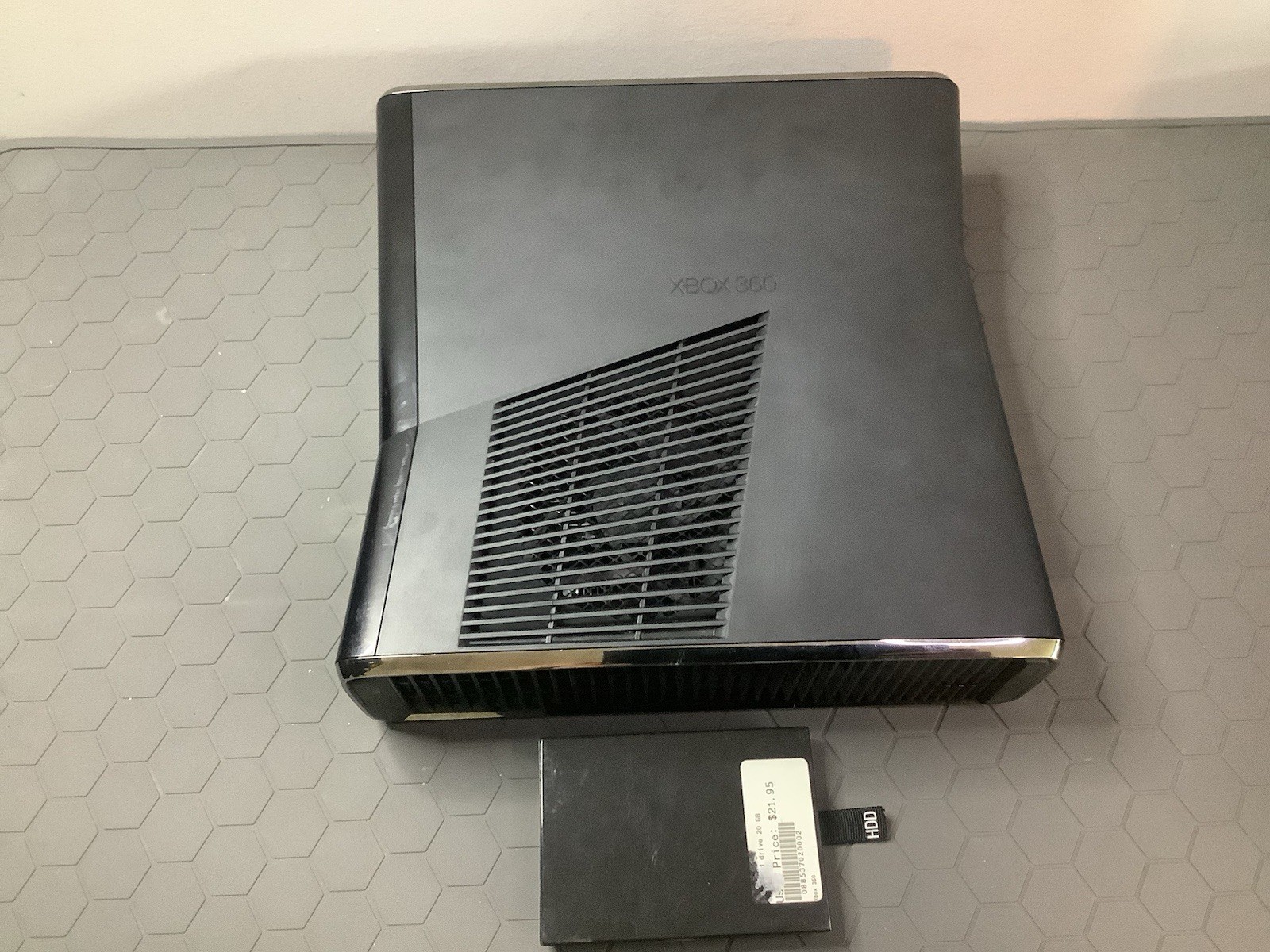 Microsoft Xbox 360 S Slim Trinity Console W/ 20GB HDD Tested & Serviced