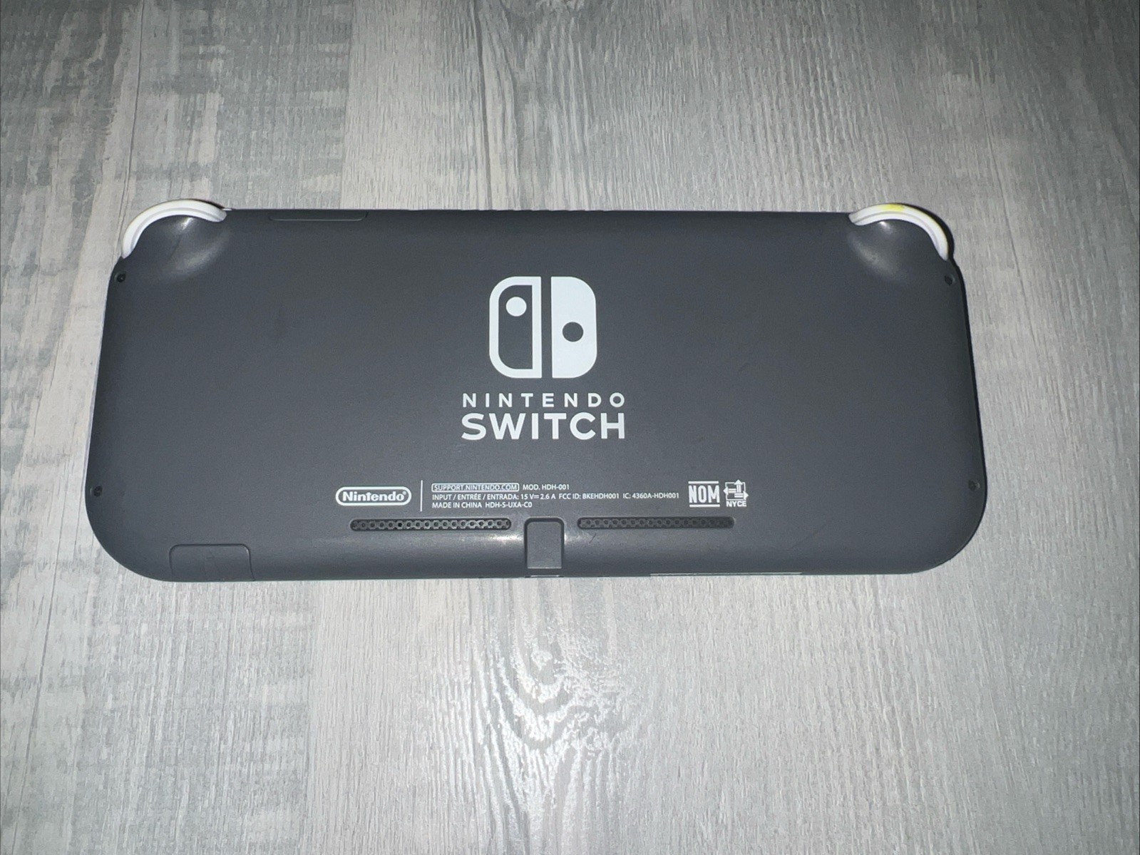 Nintendo Switch Lite Gray Handheld With Carry Case