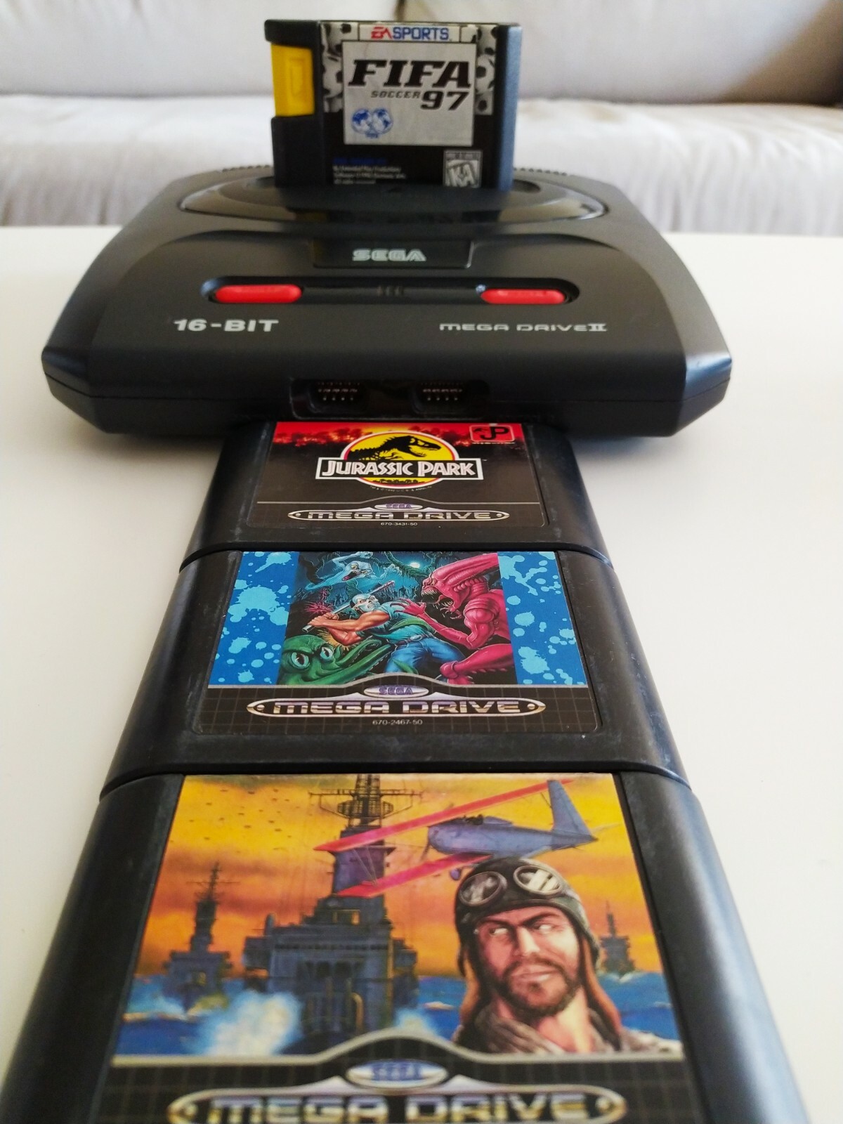 Sega Mega Drive 2 II Original Retro Old School Vintage Game Console
