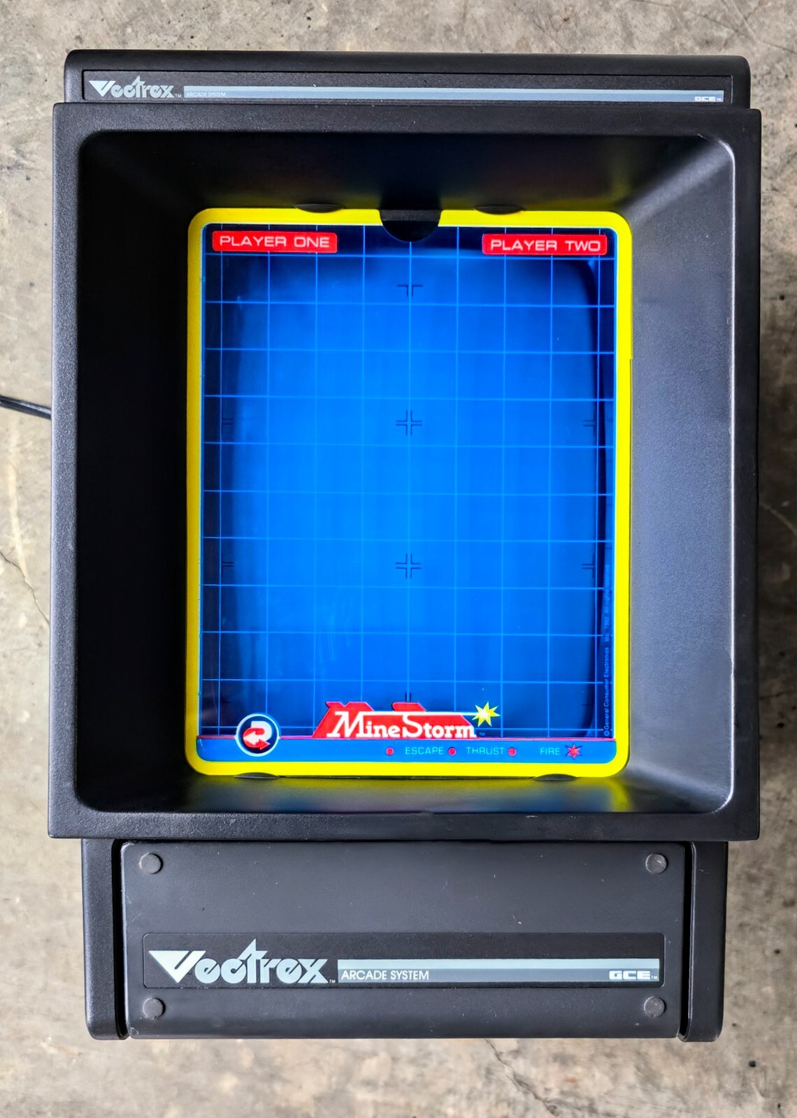 Vectrex Arcade System Console – With Controller