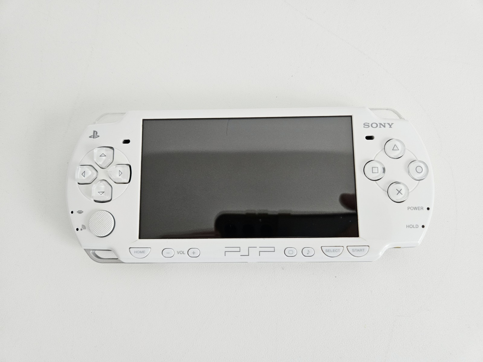 Sony PSP-2001 Star Wars Darth Vader Handheld Console Only White With New Battery