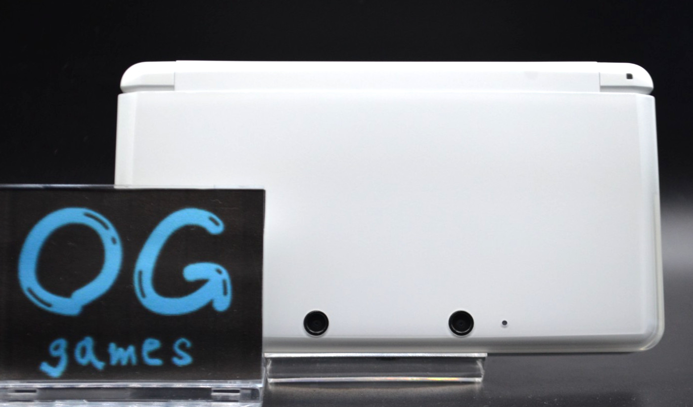 [REGION FREE]Nintendo 3DS White (Pure White / Ice White) Console Used RANK A/B