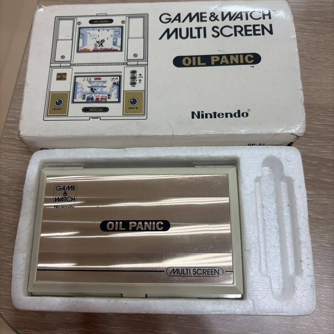 gamewatch Nintendo Game Watch Oil Panic Main Unit Japan