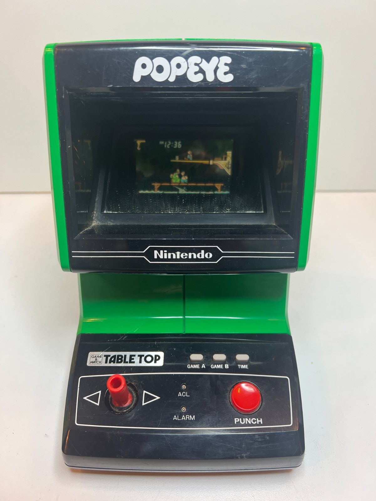 Nintendo Game & Watch Popeye Panorama Screen Tested Working USED Good condition