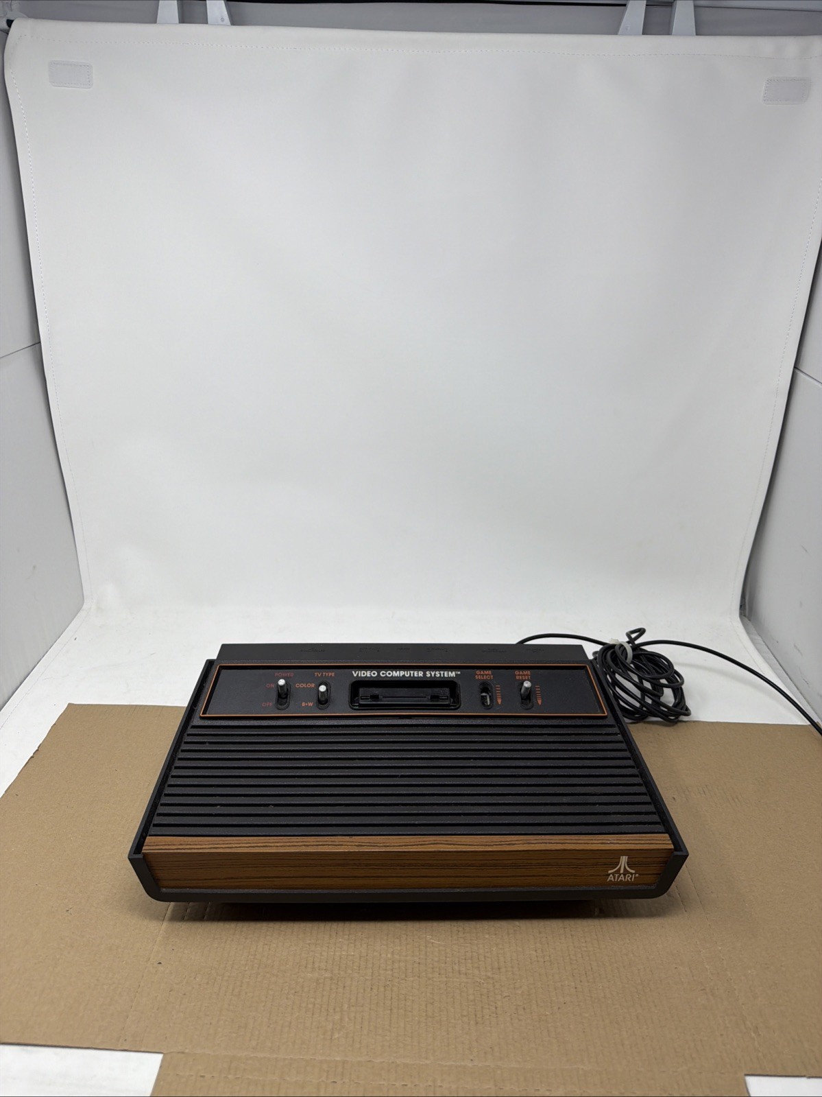 Atari 2600 Video Computer System Model CX-2600 A – Console Only PARTS/UNTESTED