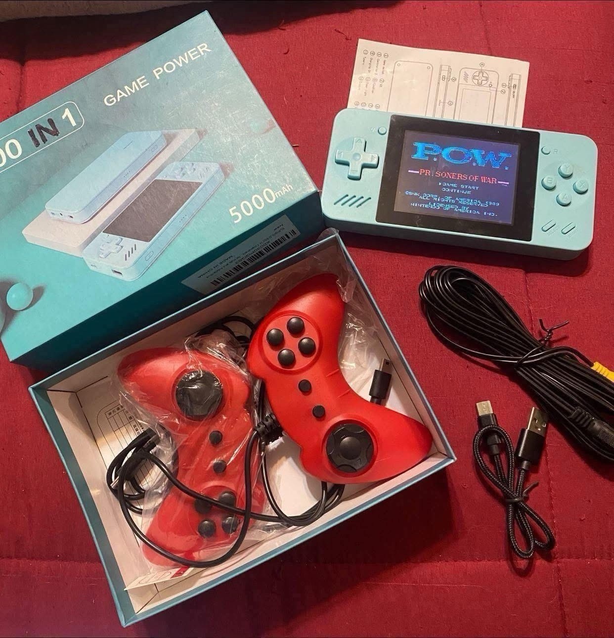 Retro handheld game console 600 Games In One