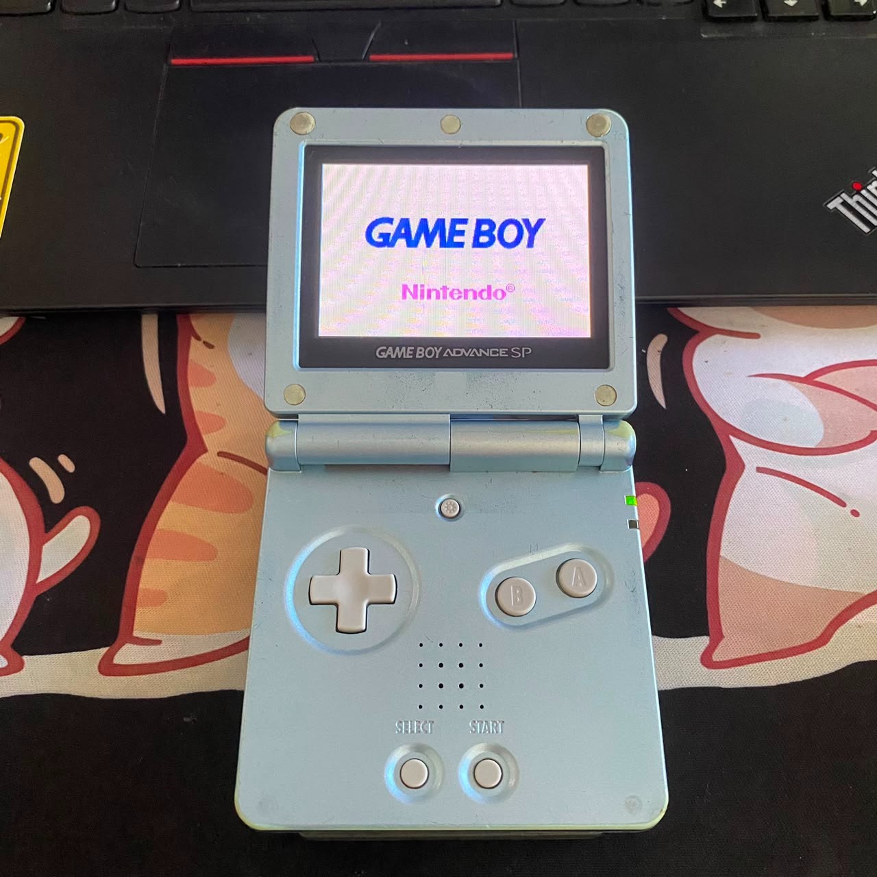 Pre-Owned Nintendo Game Boy Advance SP AGS-101 Aqua Blue