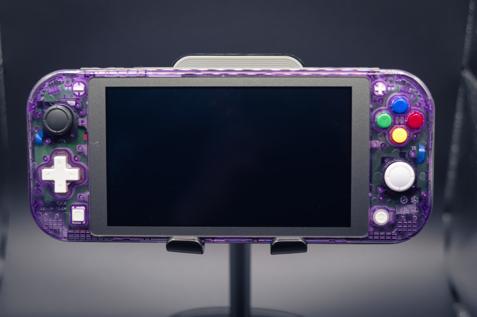 Nintendo Switch Lite 128GB TMR Hall Effect No Drift Custom Purple Bundle