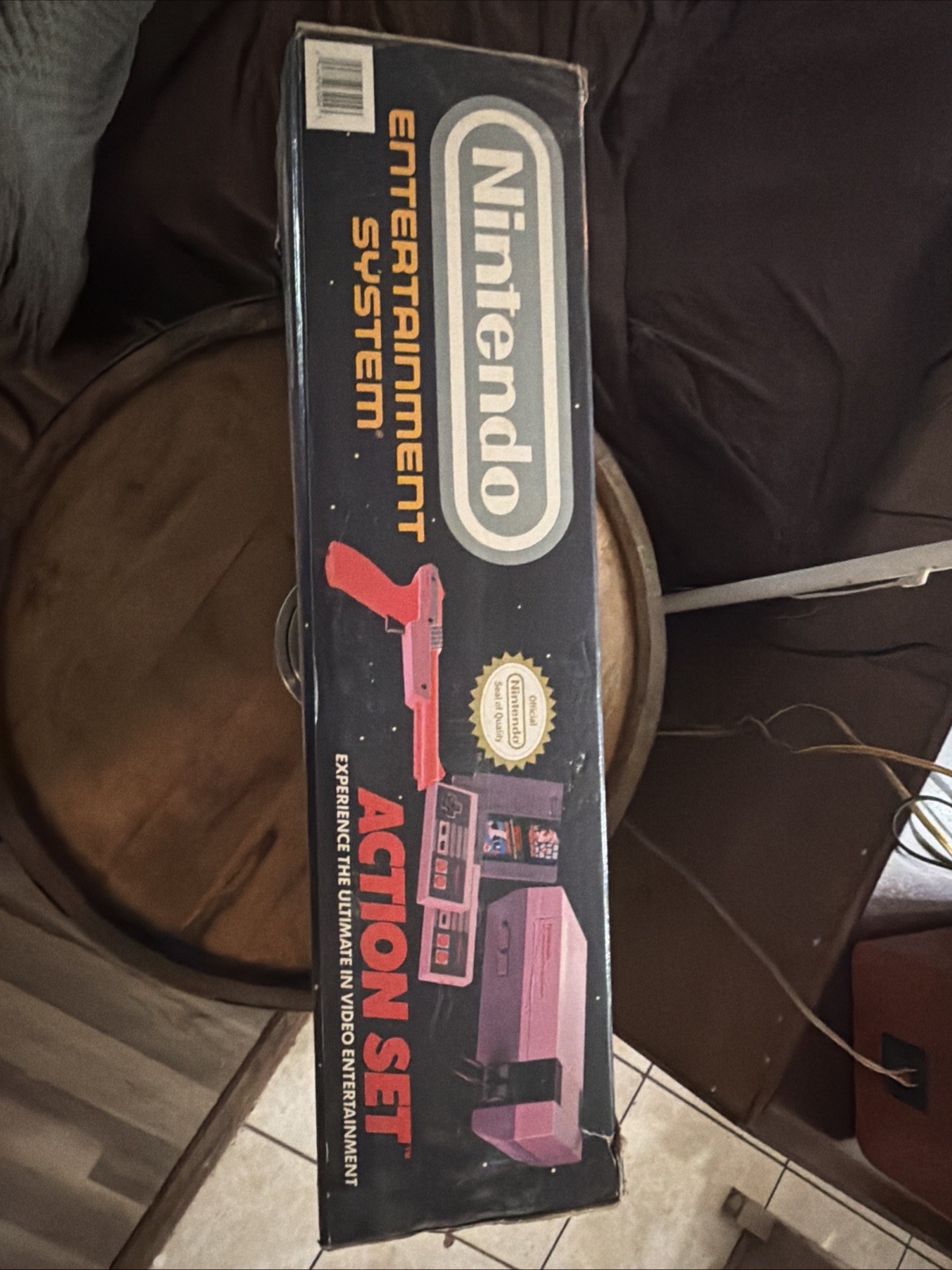 Nintendo Entertainment System-Action Set-Complete in Box – Excellent Condition