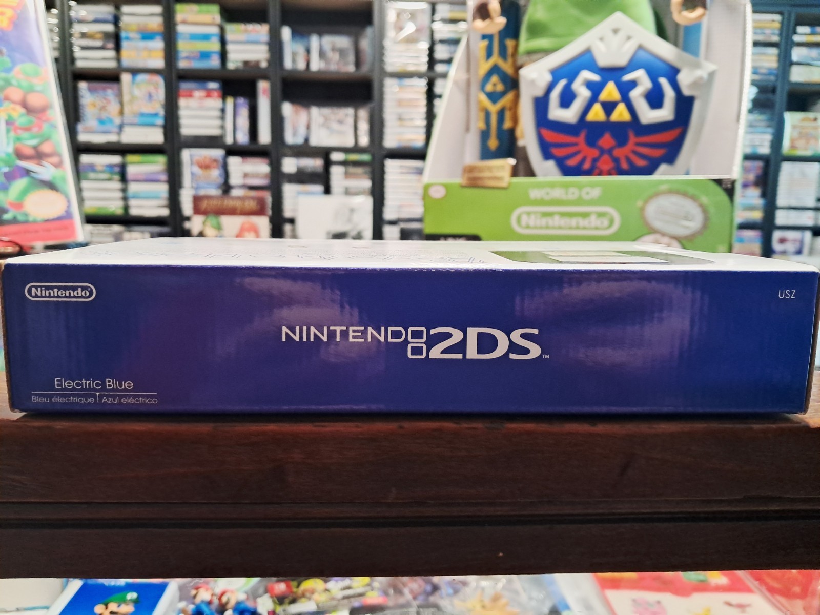 Nintendo 2DS Electric Blue Launch System Factory Sealed🔥RARE🔥Mint Condition