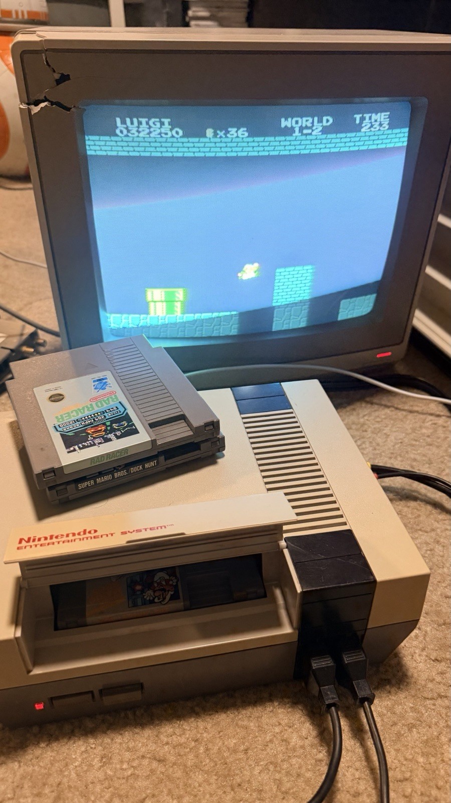NES Console Bundle – Tested & Working – Vintage – No Returns