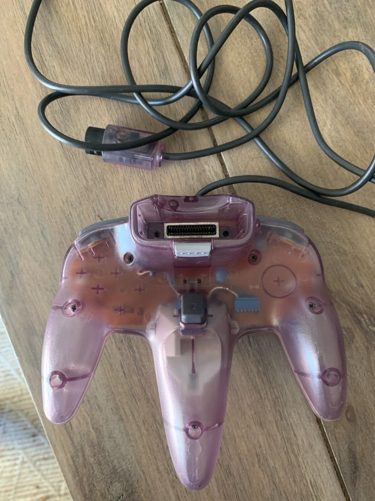 N64 Nintendo 64 Console with 2 controllers (Atomic Purple + Gray both OEM)