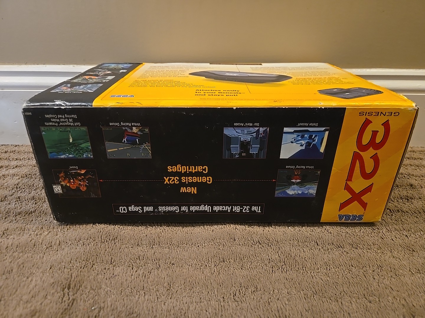 Sega 32X Unit System Console In Box CIB No Cords