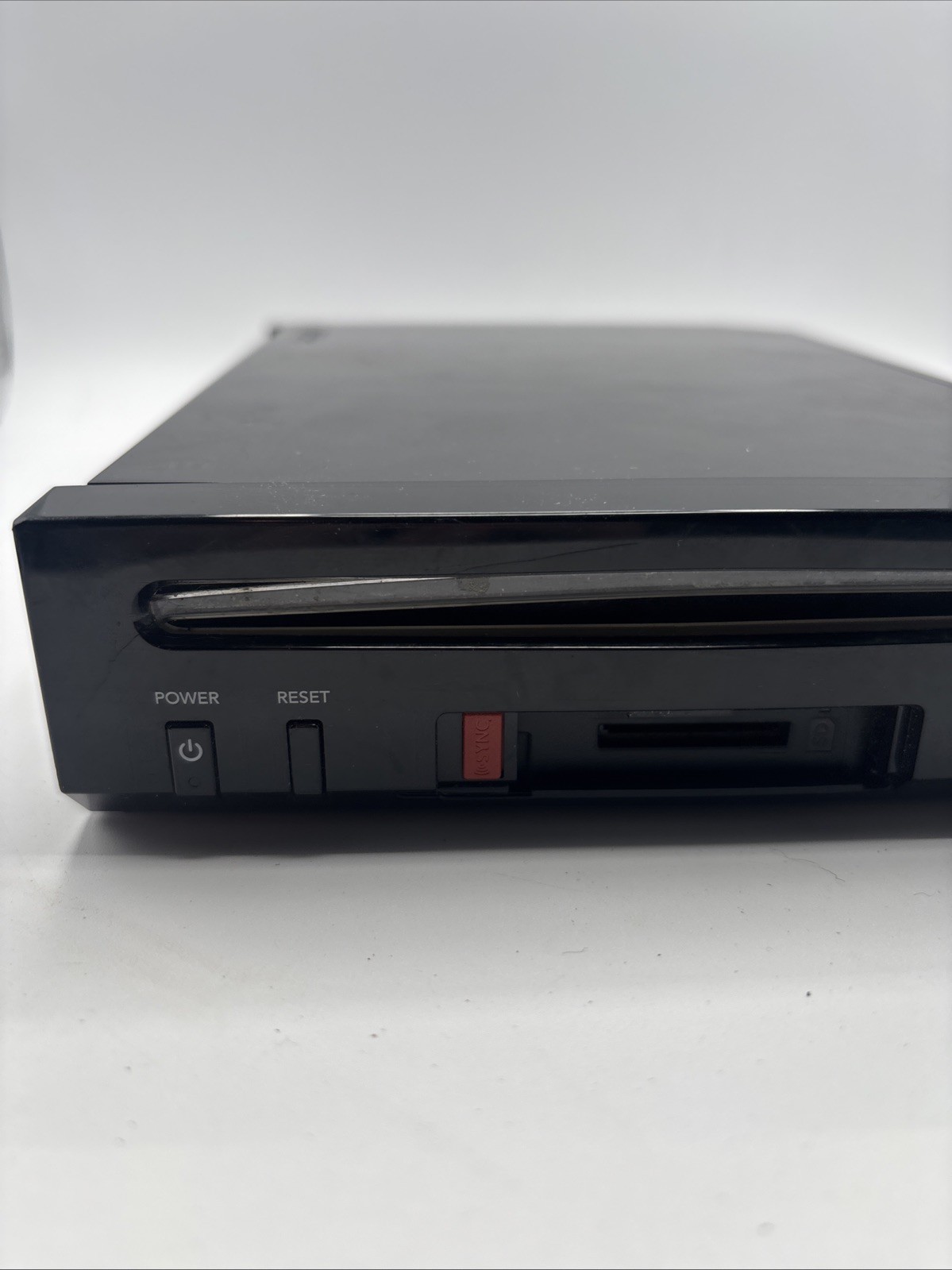Black Nintendo Wii RVL-101 Console Only Tested Working Water Damage