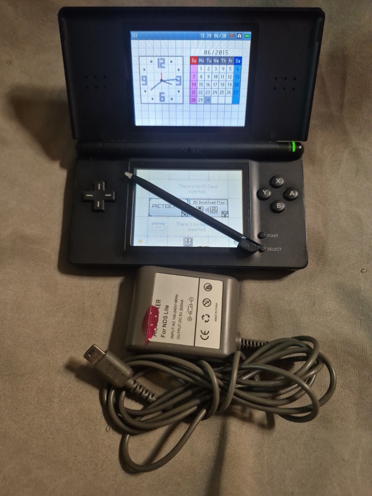 Nintendo DS Lite Cobalt Blue Handheld Console