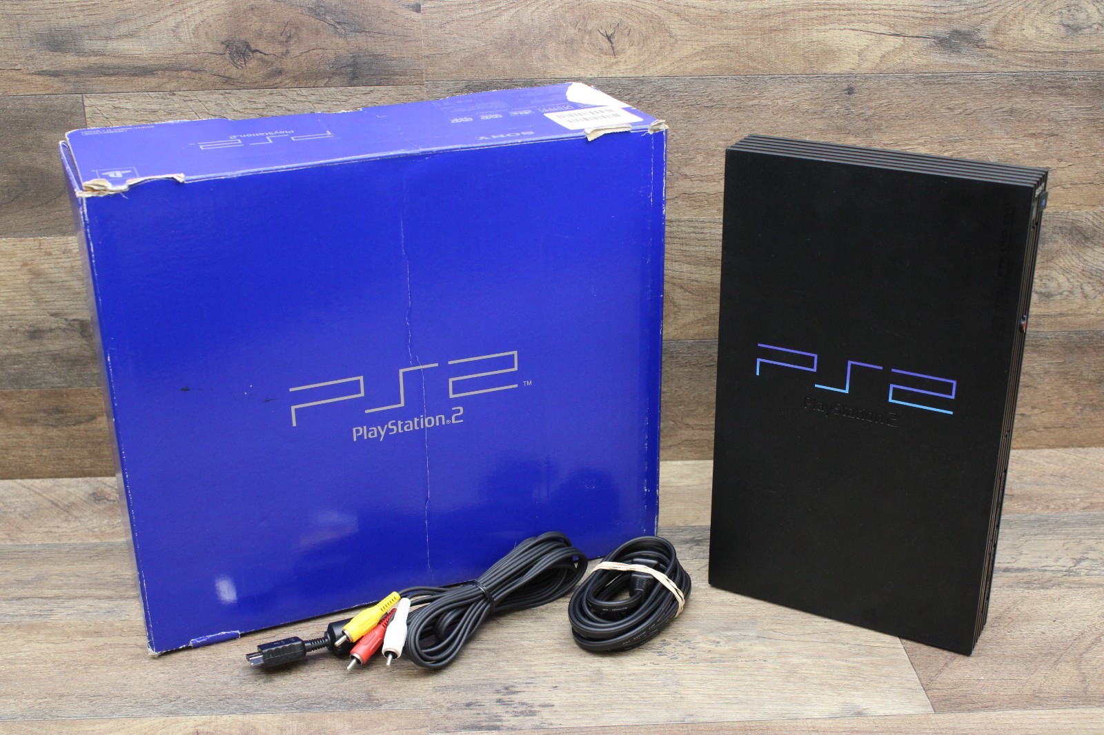 Sony PlayStation 2 PS2 SCPH-30001 R Video Game Console with Box – Tested CLEAN