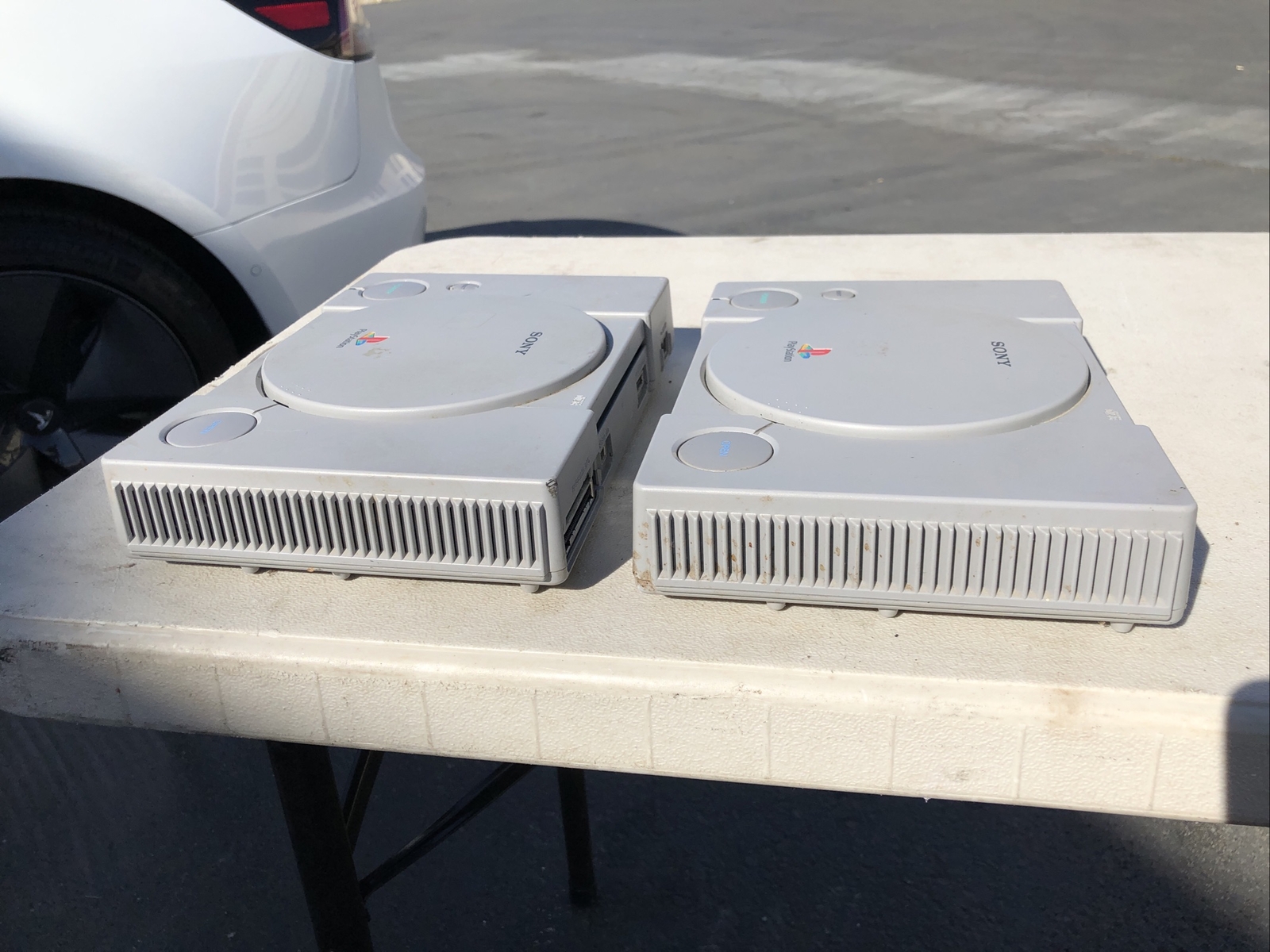 Sony PlayStation 1 PS1 Console SCPH-7501 (Lot Of 2) UNTESTED PARTS ONLY