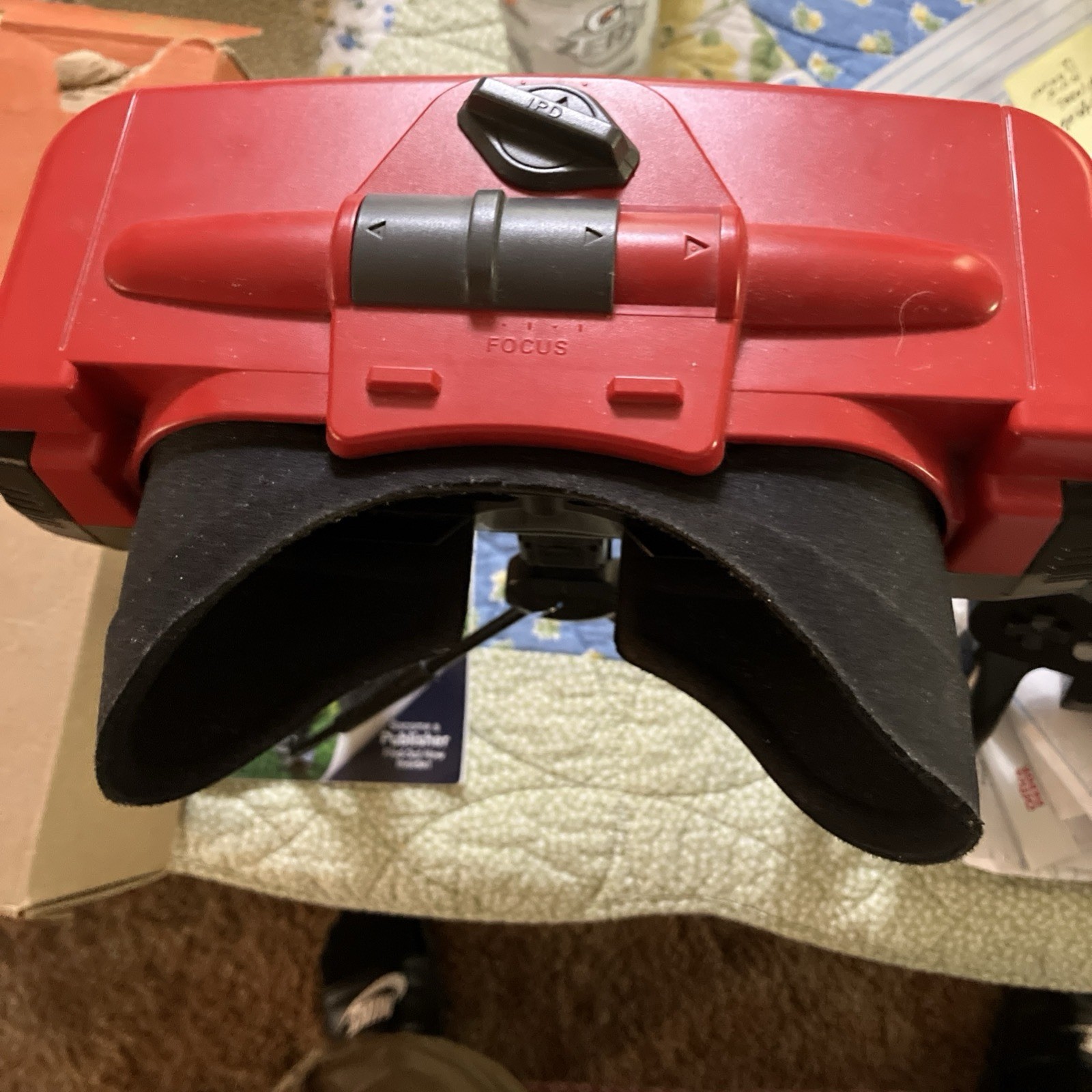 1995 Nintendo Virtual Boy with Mario Tennis Tested Working Read Description