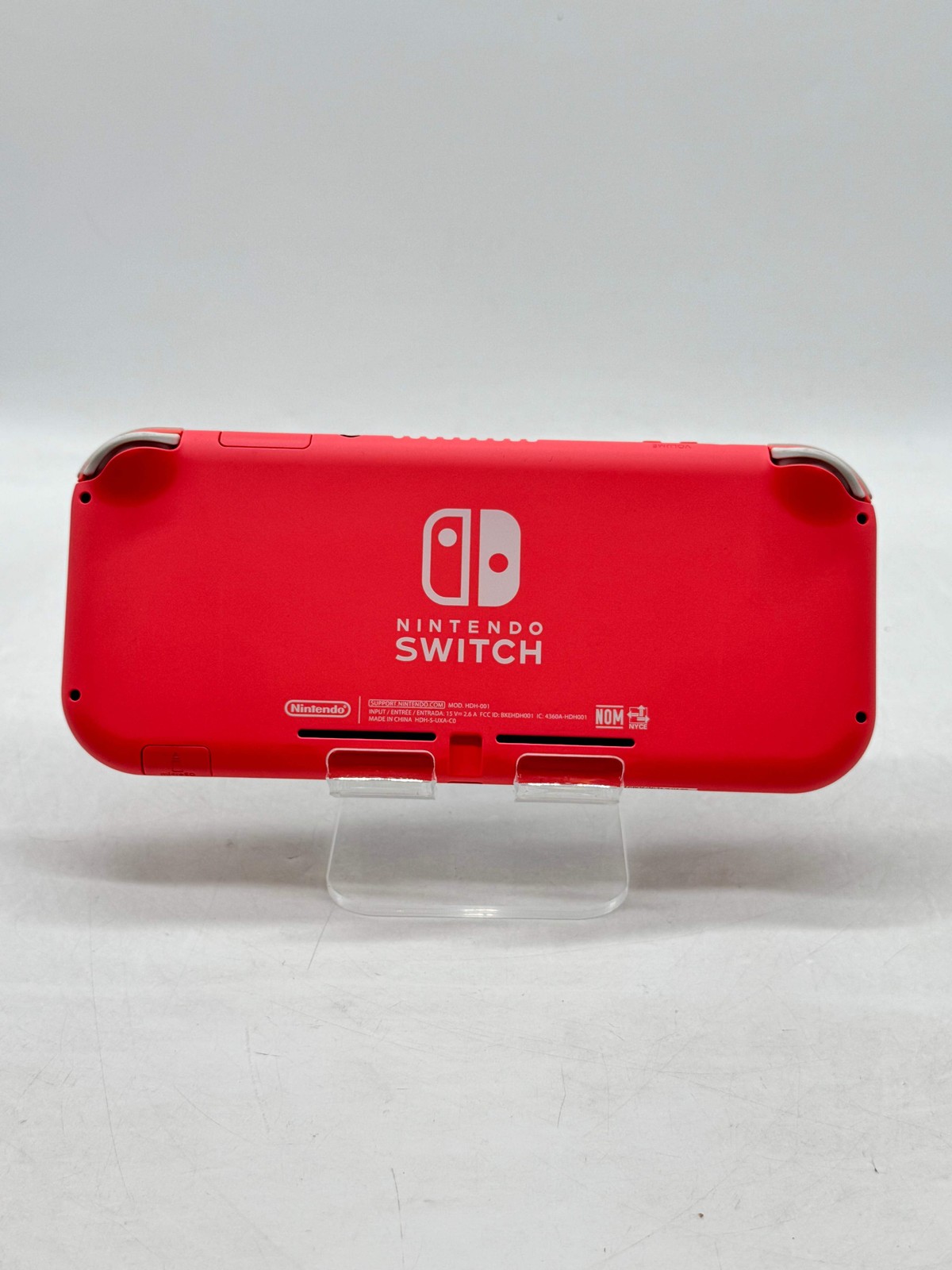Nintendo Switch Light 32GB + 128GB Micro SD Card Magical Console Coral Pink