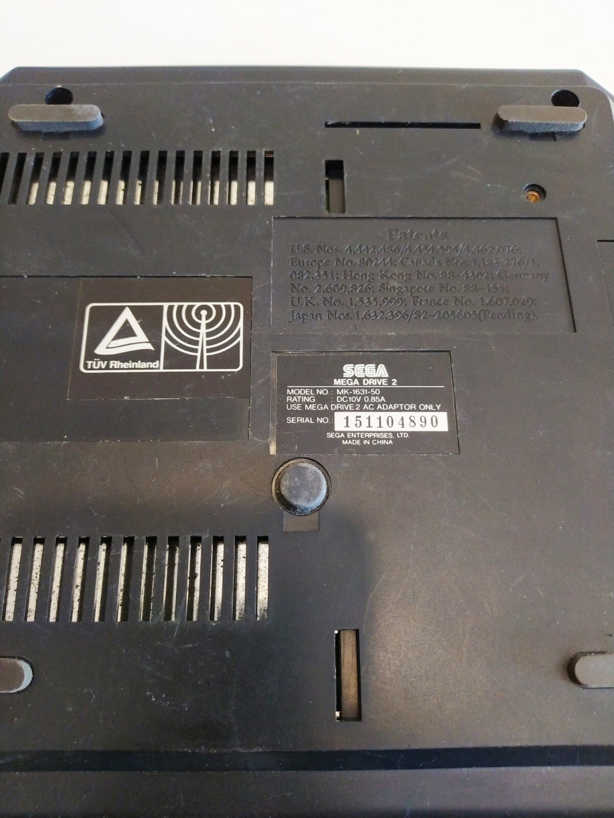 Sega Mega Drive 2 II Original Retro Old School Vintage Game Console