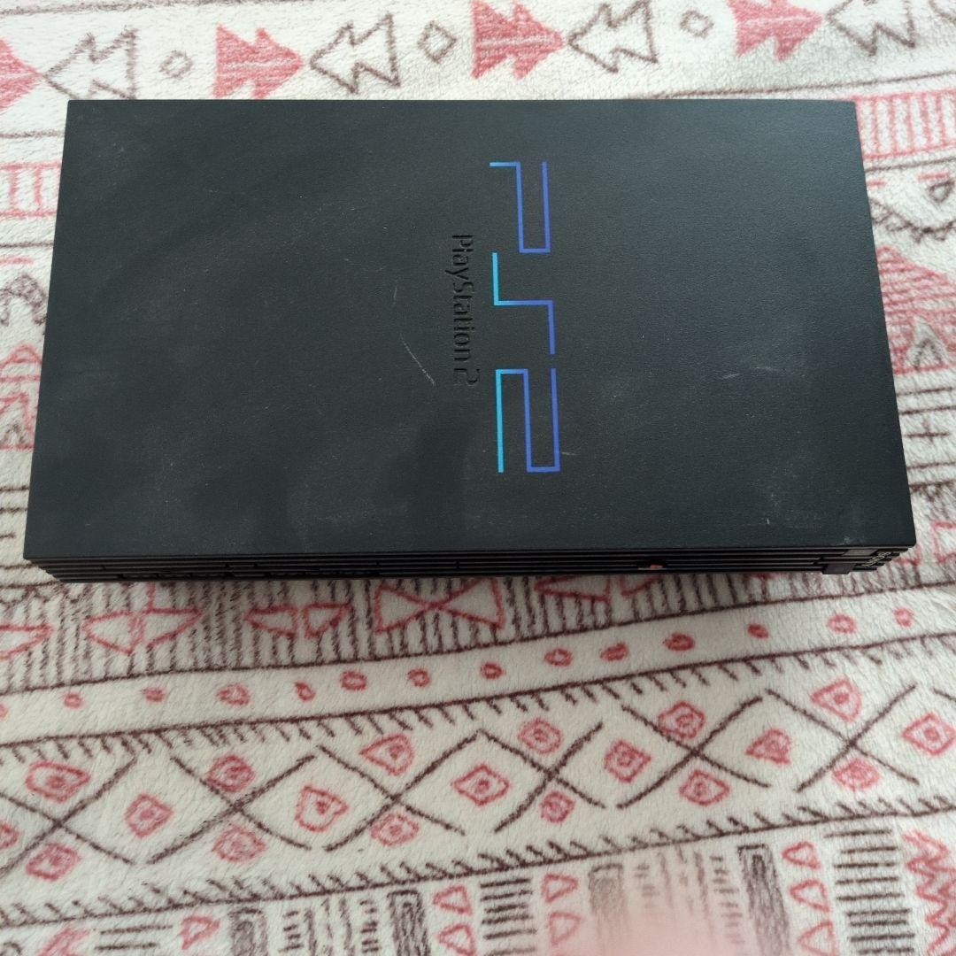 Sony PS2 SCPH-15000 Black Slim Console USB Ports Japan Working