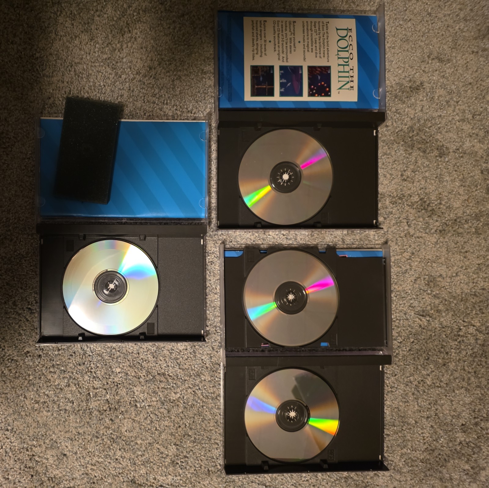 Sega CD Model 2 + Genesis Model 2 Bundle Tested Working Sonic CD