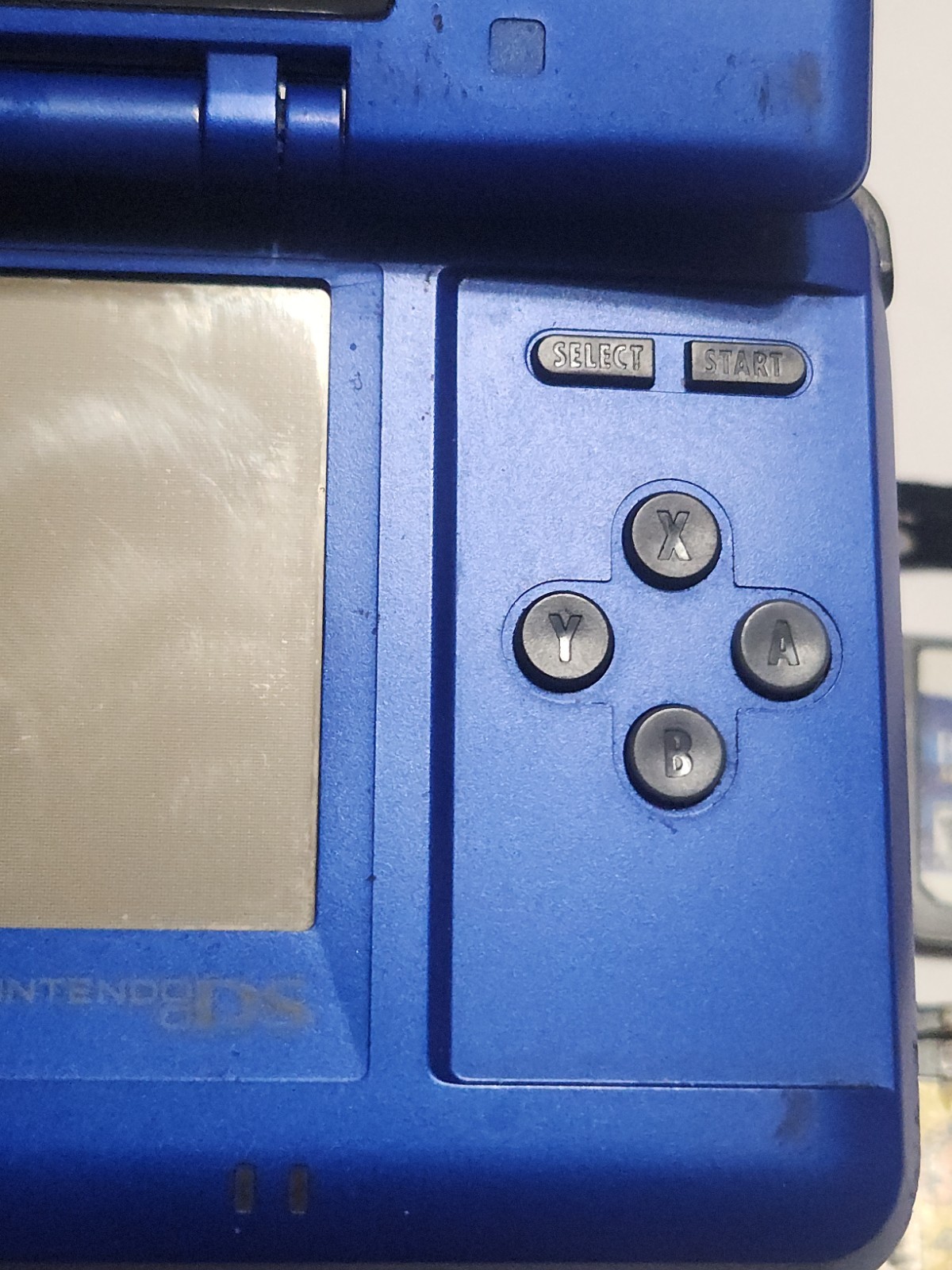 Original Nintendo DS NTR-001 Blue (No Charger or stylus) + Games