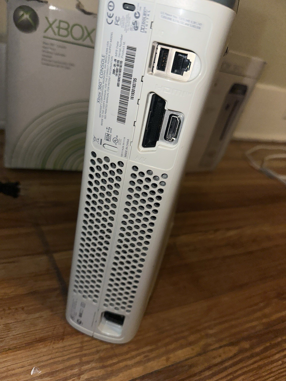 Microsoft Xbox 360 Console 20GB HDMI CIB W/ Sealed Game, 60GB HD Tested Works