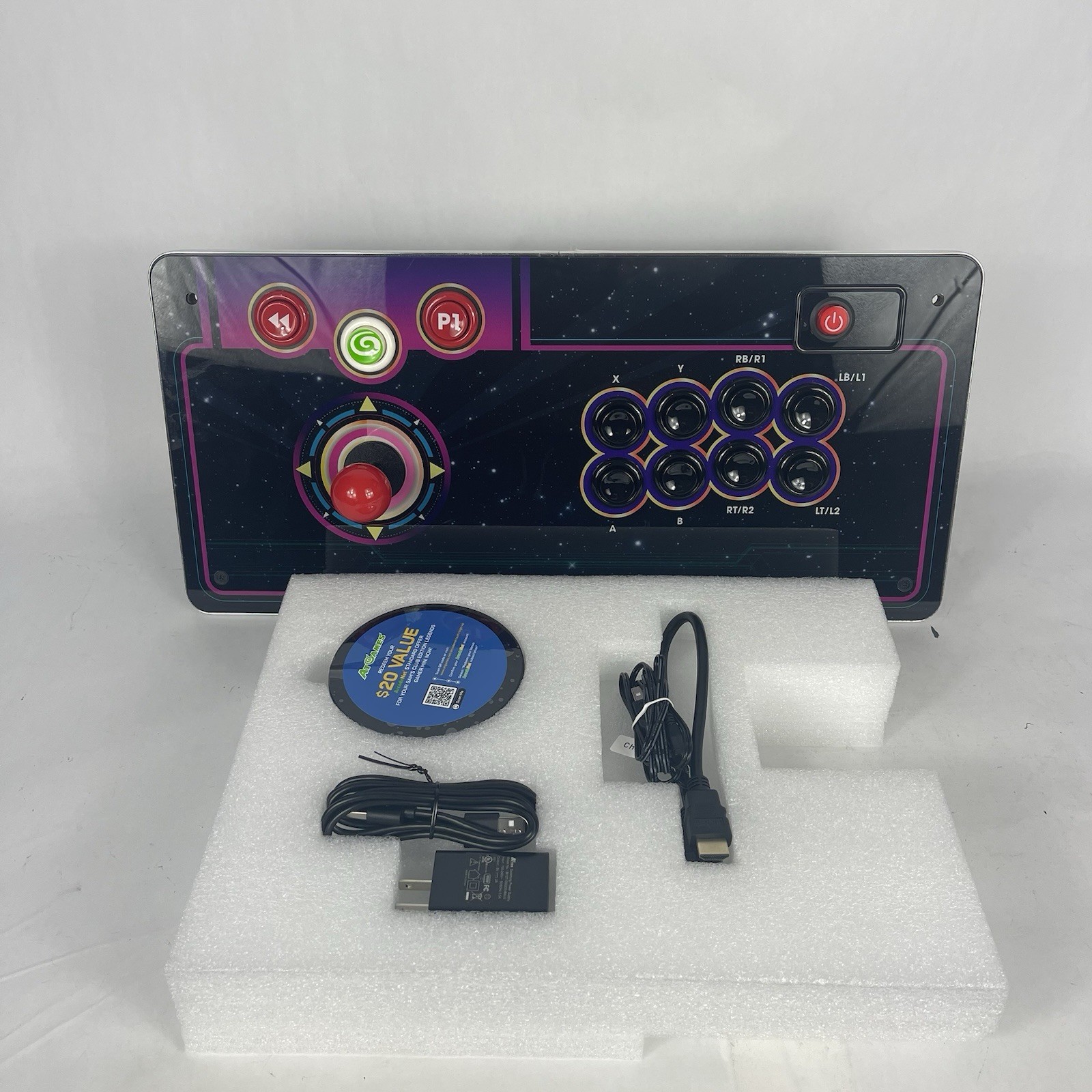 At Games Legends Gamer Mini Built-in 100 Games No AC Adapter Extras Code Used