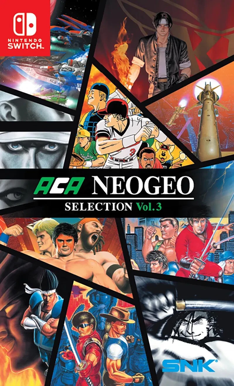 ACA NEOGEO Selection Vol. 3 (Multi-Language) Switch Brand New Sealed Special
