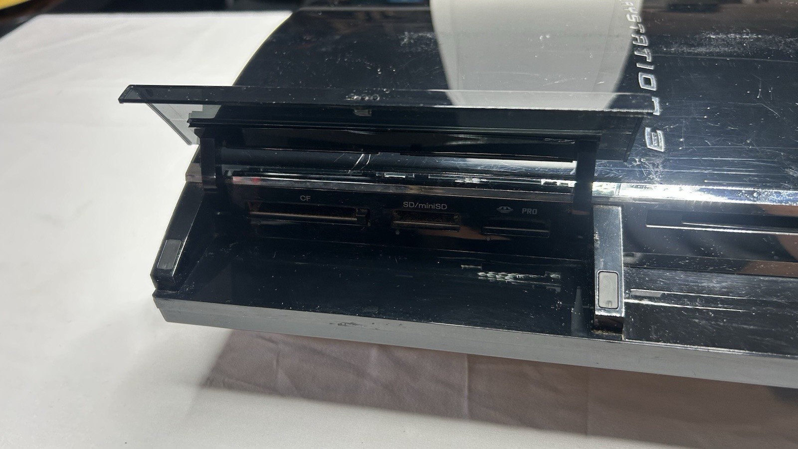 Playstation 3 Fat CECHA01 PS3 Backwards Compatible Console & AC Cord ONLY TESTED