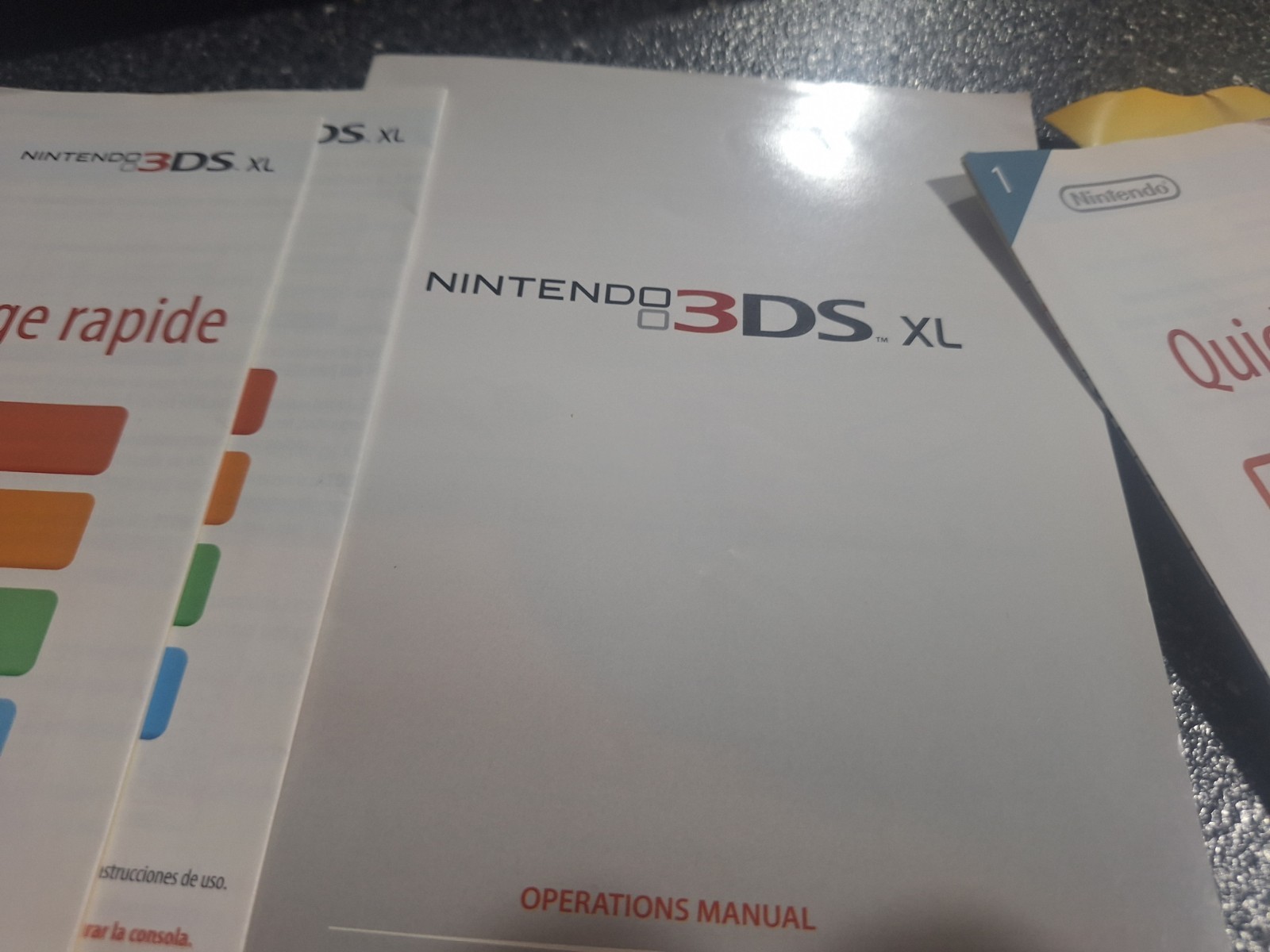 BOX + PAPERWORK ONLY Nintendo 3DS XL Limited Edition Zelda A Link Between Worlds