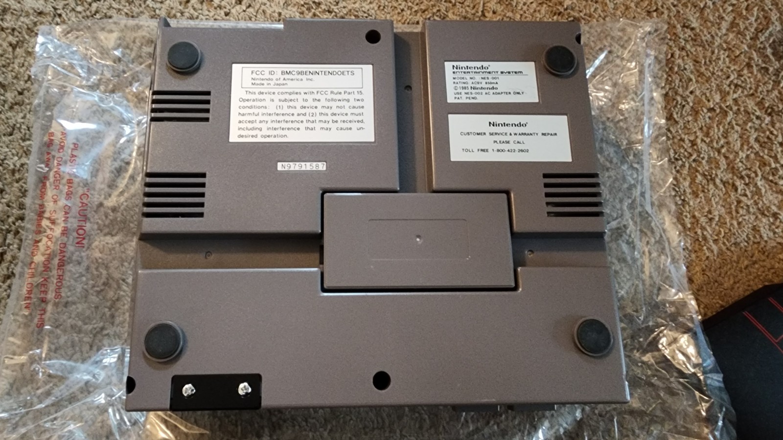 Nintendo NES Action Set Complete – High-End Collector Condition- CIB Near Mint
