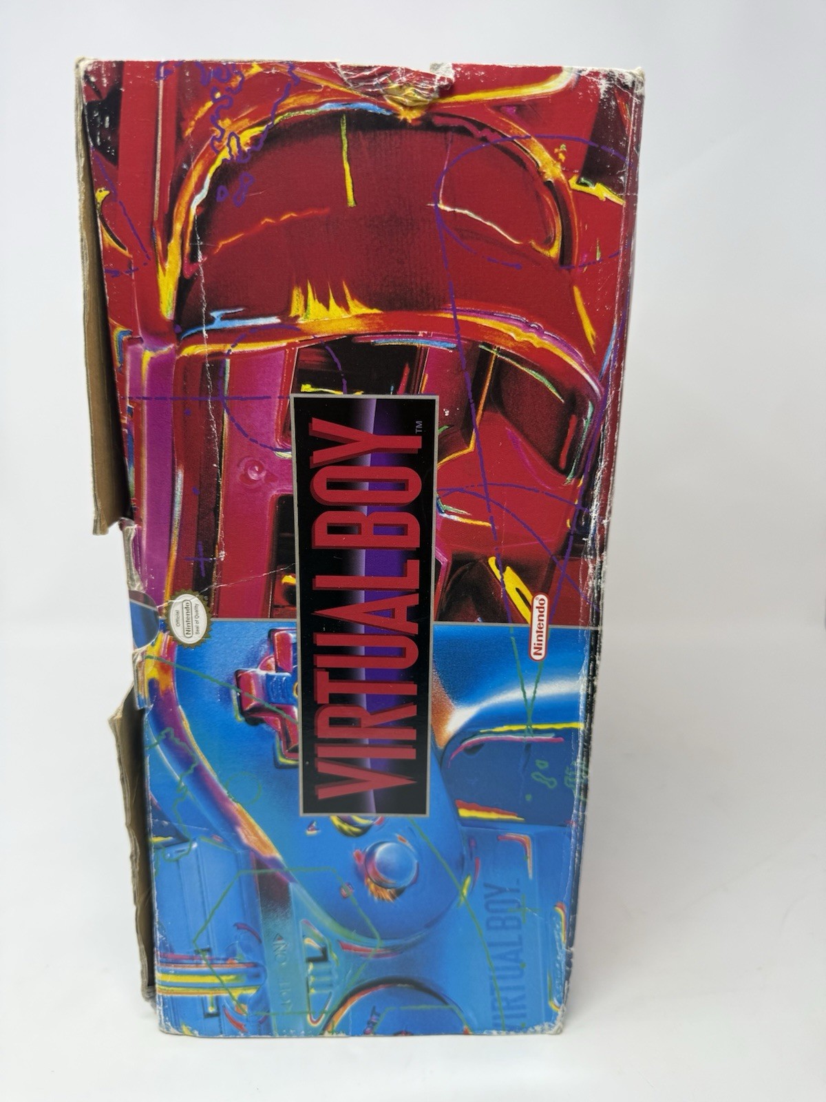 1995 Nintendo Virtual Boy video game console System CIB complete + Mario Tennis