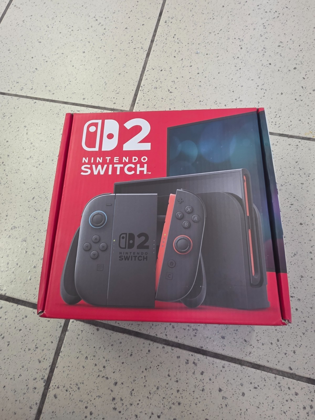 UNOPENED NINTENDO SWITCH 2 Handheld Console – Neon Red/Neon Blue