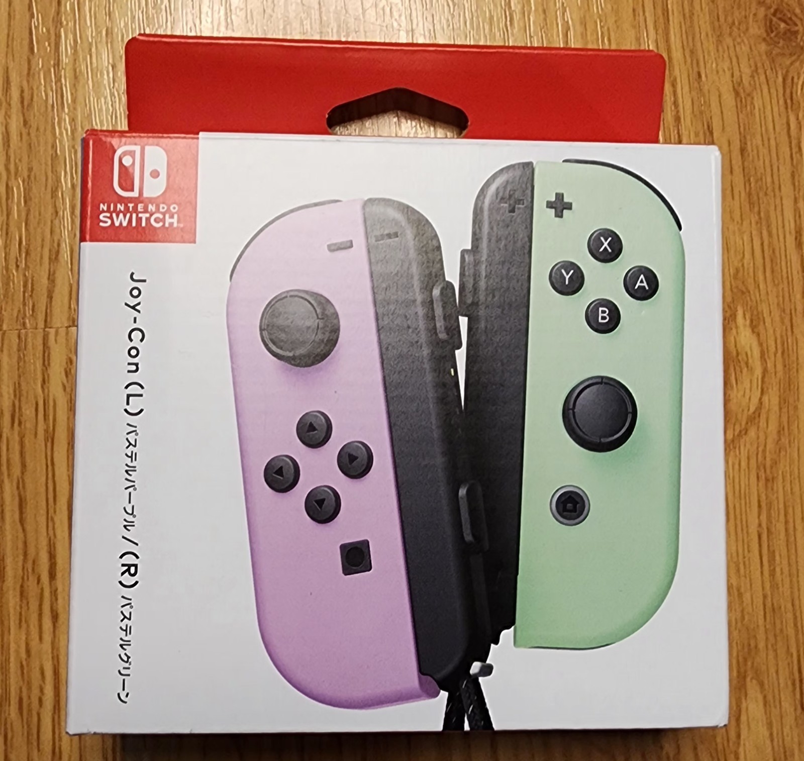 Nintendo Switch Joy-Con (L)/(R) – Pastel Purple Pastel Green – Japan Stock New