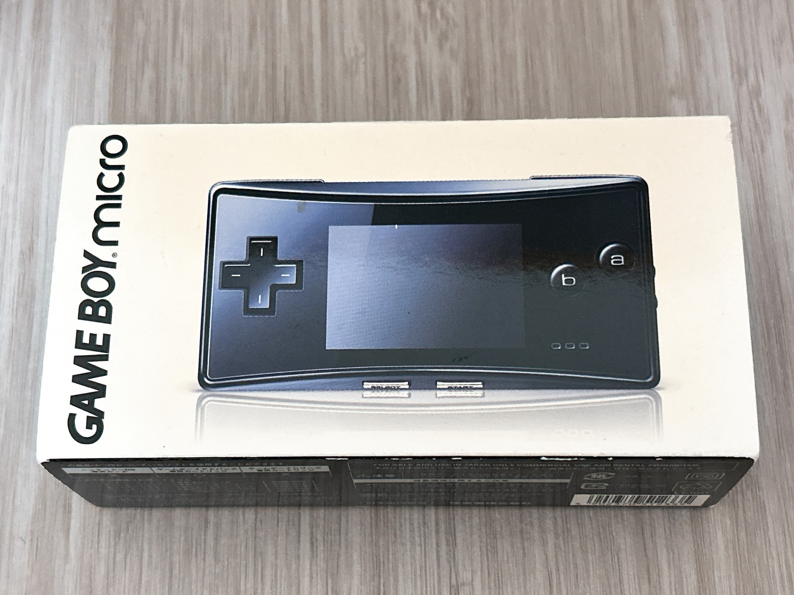 Nintendo GameBoy Micro Black Console Complete in Box CIB w/ Charger GBM – Great