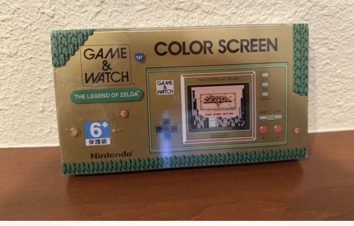 Nintendo Game & Watch: The Legend of Zelda NEW SEALED