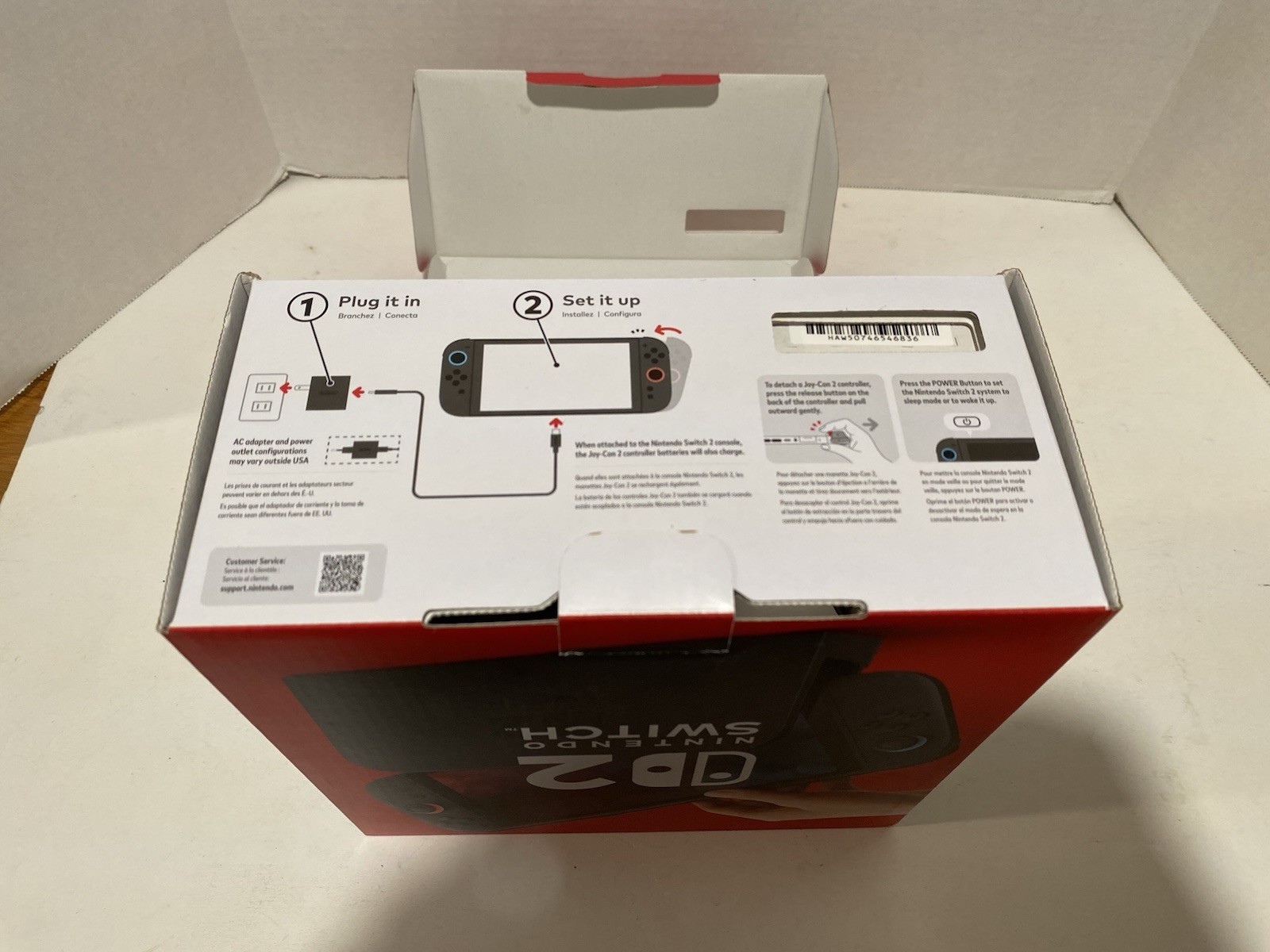 Nintendo Switch 2 Console Box Only No Console Or Games Included